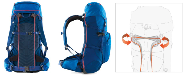 Montbell Cha-Cha Pack 50 Women's - Image 4